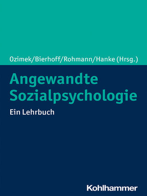 cover image of Angewandte Sozialpsychologie